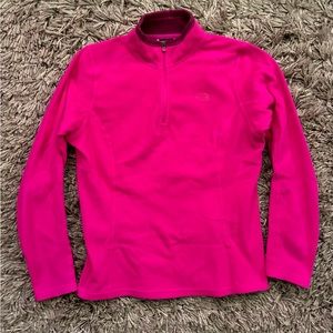 North Face 1/4 Zip Glacier Fleece